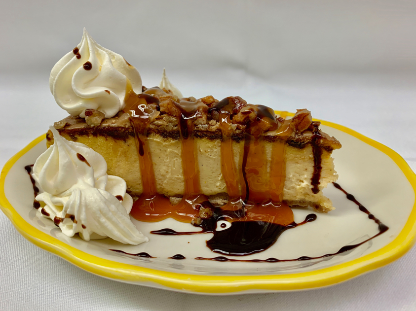 New Holiday Dessert Pumpkin Praline Cheesecake 4.99 Carey Hilliard's Restaurant