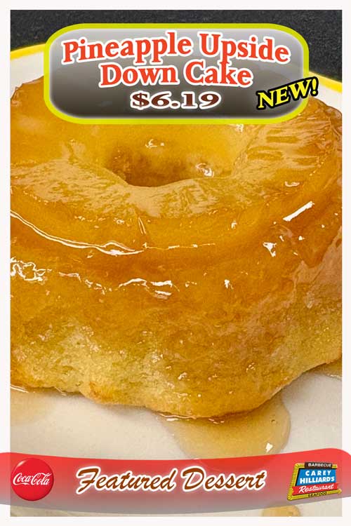 Aprils Specials At Carey Hilliard's