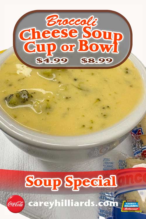 May Specials At Carey Hilliard's Restaurants